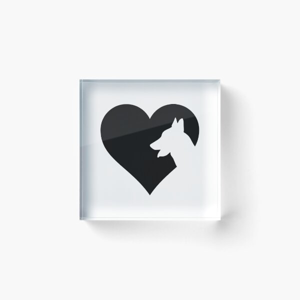 Item preview, The Heart of the Belgian Malinois Lover designed and sold by More Cute Dogs.
