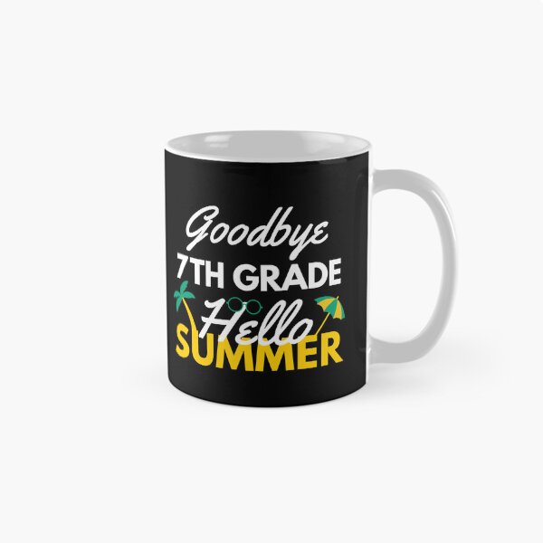 Item preview, Funny Quote For Last Day Of School: Goodbye 7th Grade Hello Summer designed and sold by AmeliaStore1.