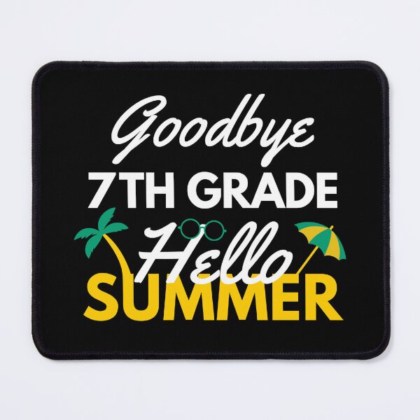 Item preview, Funny Quote For Last Day Of School: Goodbye 7th Grade Hello Summer designed and sold by AmeliaStore1.