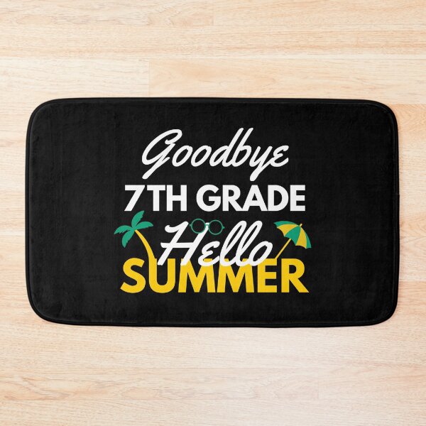 Item preview, Funny Quote For Last Day Of School: Goodbye 7th Grade Hello Summer designed and sold by AmeliaStore1.