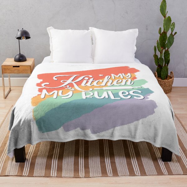 Item preview, my kitchen my rules  designed and sold by InnaMGraphic.