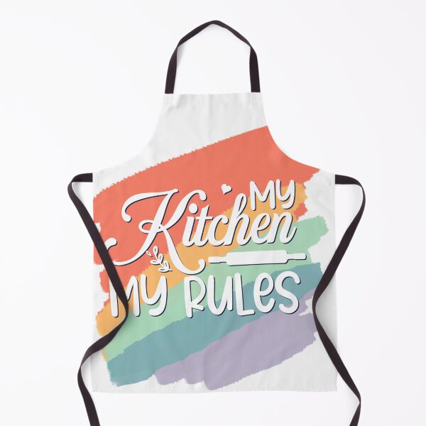 Item preview, my kitchen my rules designed and sold by InnaMGraphic.