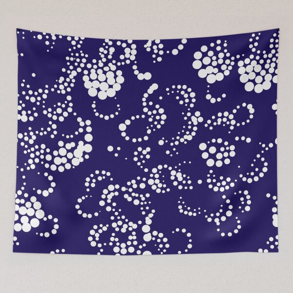 Item preview, Blue Batik Bubble Waves designed and sold by Makanahele.