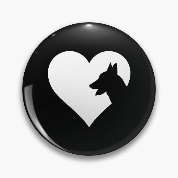 Item preview, The Heart of the Belgian Malinois Lover designed and sold by More Cute Dogs.