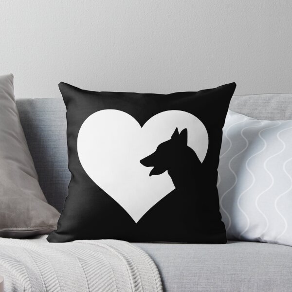 Item preview, The Heart of the Belgian Malinois Lover designed and sold by More Cute Dogs.