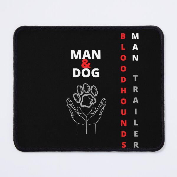Item preview, Funny Bloodhound text minimalistic design designed and sold by MayaAndNora.