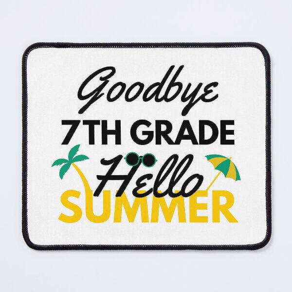 Item preview, Funny Quote For Last Day Of School: Goodbye 7th Grade Hello Summer designed and sold by AmeliaStore1.