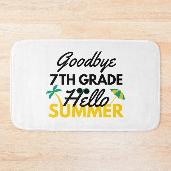 Item preview, Funny Quote For Last Day Of School: Goodbye 7th Grade Hello Summer designed and sold by AmeliaStore1.