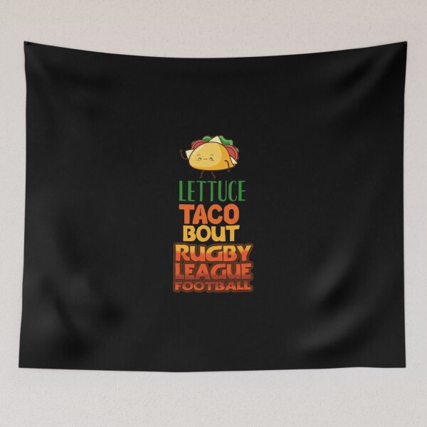 Item preview, Lettuce Taco Bout Rugby League Football Classic T-Shirt designed and sold by contawana1s.