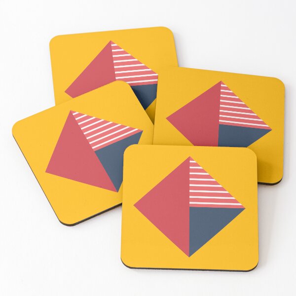 Item preview, Flat Diamond Modern Shape Art designed and sold by PurpleTank.