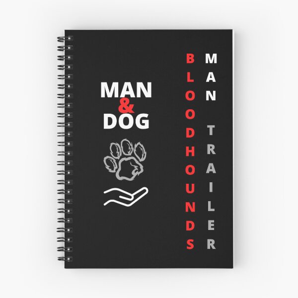 Item preview, Funny Bloodhound text minimalistic design designed and sold by MayaAndNora.