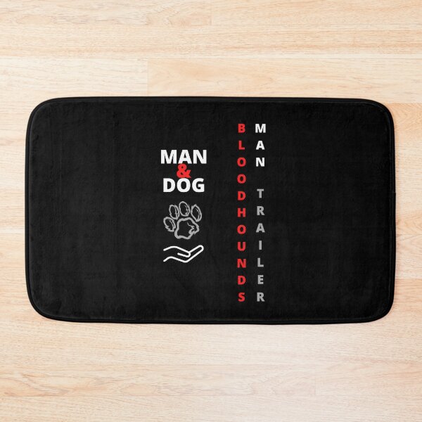 Item preview, Funny Bloodhound text minimalistic design designed and sold by MayaAndNora.