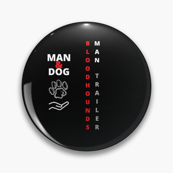 Item preview, Funny Bloodhound text minimalistic design designed and sold by MayaAndNora.