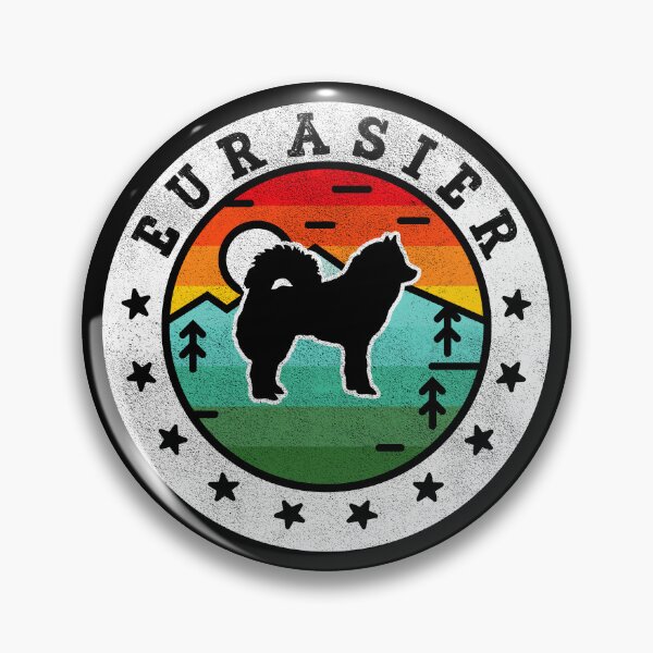 Item preview, Eurasier Dog Summer Vintage designed and sold by rafaeltto.