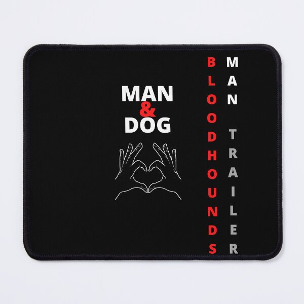 Item preview, Funny Bloodhound text minimalistic design designed and sold by MayaAndNora.