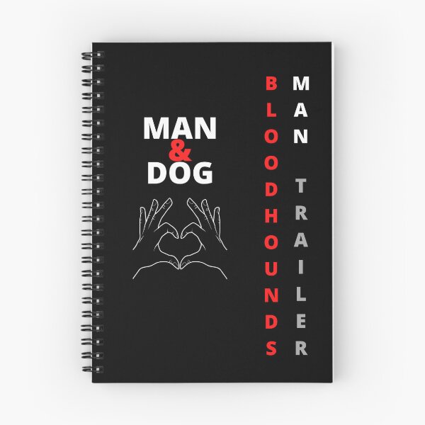 Item preview, Funny Bloodhound text minimalistic design designed and sold by MayaAndNora.