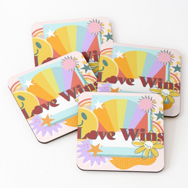 Item preview, Love Wins Pride Print designed and sold by millowmakes.