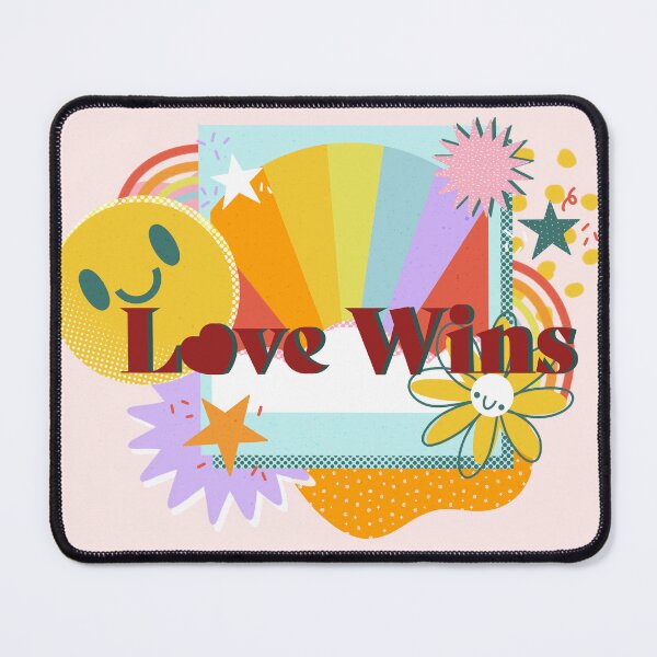 Item preview, Love Wins Pride Print designed and sold by millowmakes.