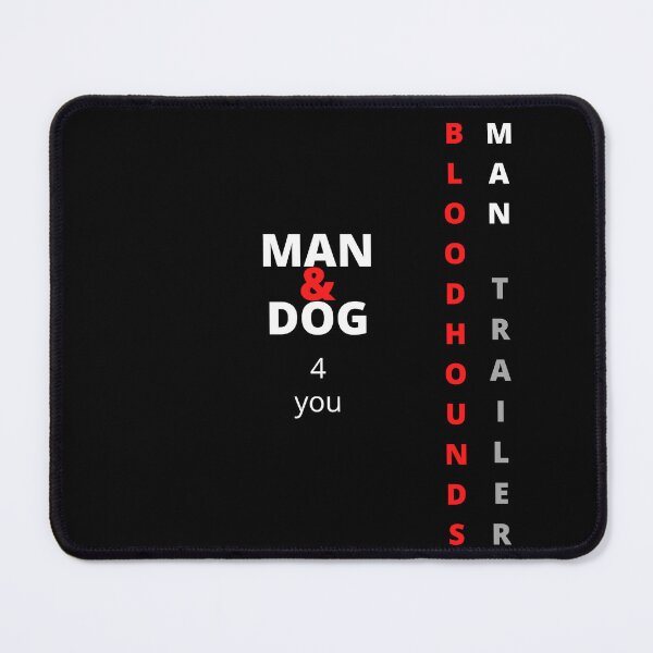 Item preview, Funny Bloodhound text minimalistic design designed and sold by MayaAndNora.