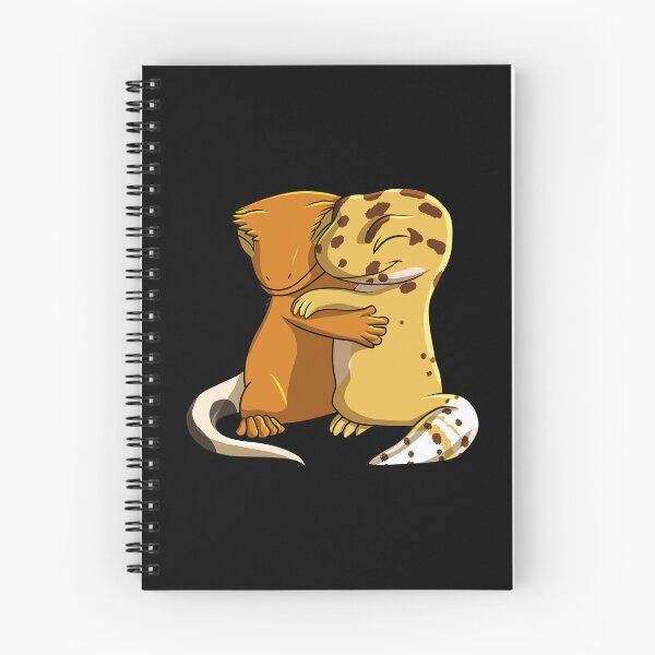 Artikelvorschau, Leopardgecko umarmt Kronengecko entworfen und verkauft von UpYourSelf.
