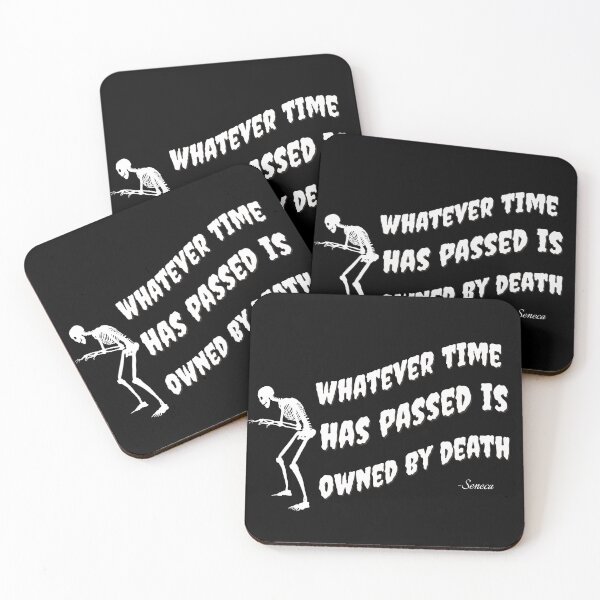 Item preview, Whatever time has passed is owned by death designed and sold by ManCardDesigns.