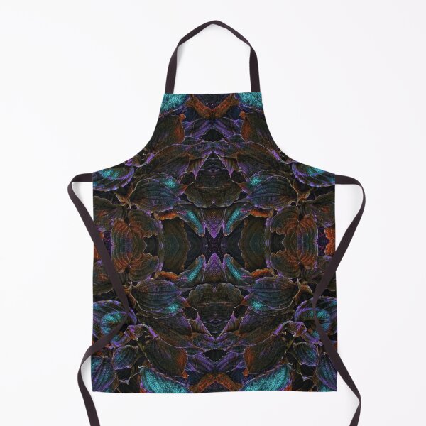 Item preview, Nightshade Teal Hosta Pattern designed and sold by SunshineWalker.