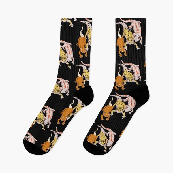 Item preview, Crested Gecko and Gargoyle Gecko and Leopard Gecko designed and sold by UpYourSelf.