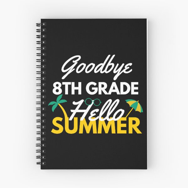 Item preview, Funny Quote For Last Day Of School: Goodbye 8th Grade Hello Summer designed and sold by AmeliaStore1.