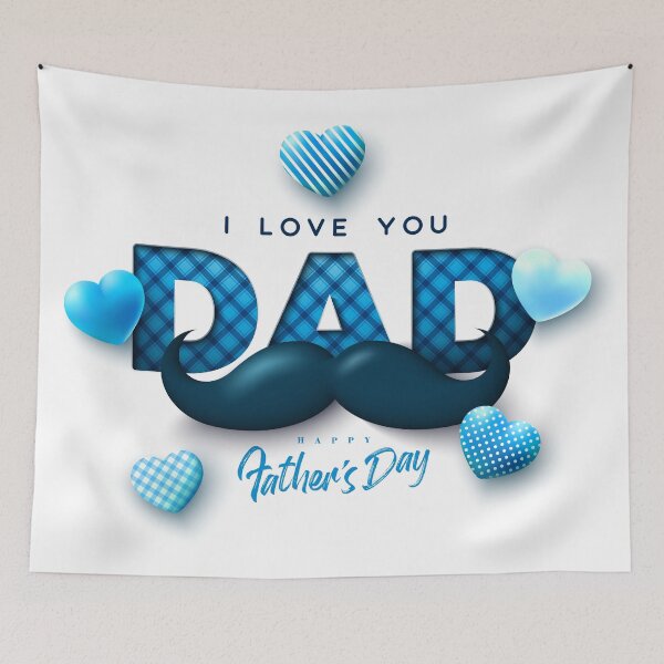 Artikelvorschau, Happy Fathers day entworfen und verkauft von EVERTEESLOVER.