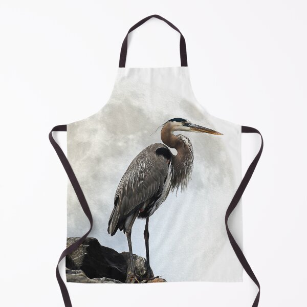Item preview, Heron Bird with Full Moon designed and sold by Karam Barakat.
