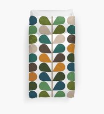 Retro 60s Mid Century Modern Pattern 2 Duvet Cover