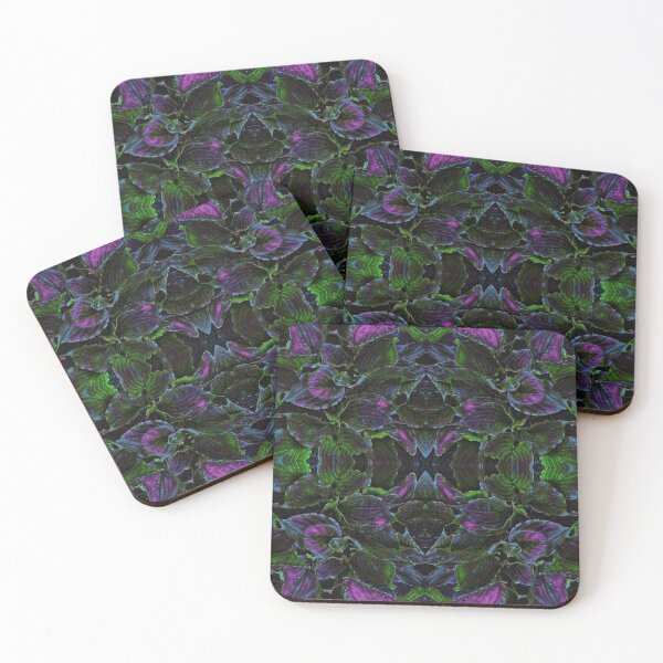 Item preview, Nightshade Purple Hosta Pattern  designed and sold by SunshineWalker.