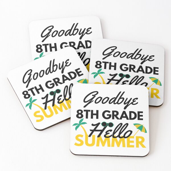 Item preview, Funny Quote For Last Day Of School: Goodbye 8th Grade Hello Summer designed and sold by AmeliaStore1.