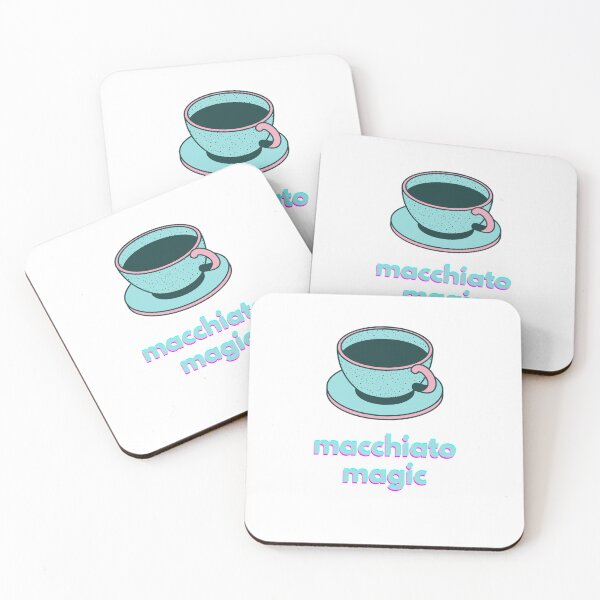 Item preview, Macchiato Magic! Coffee lovers unite designed and sold by AbiLeads.