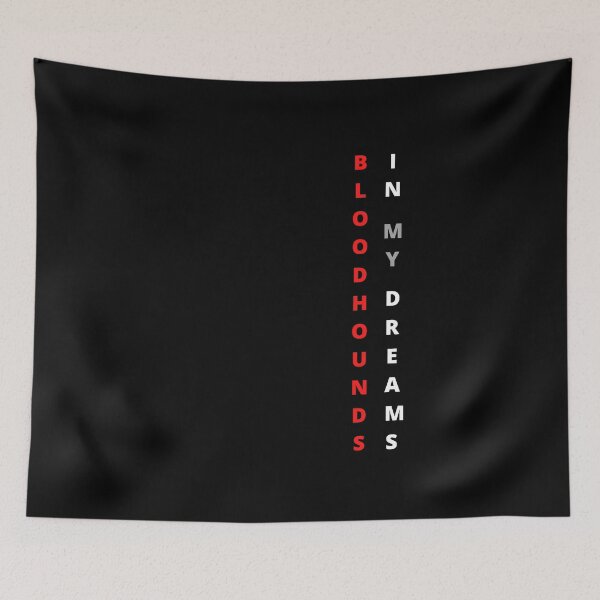 Item preview, Funny Bloodhound text minimalistic design designed and sold by MayaAndNora.