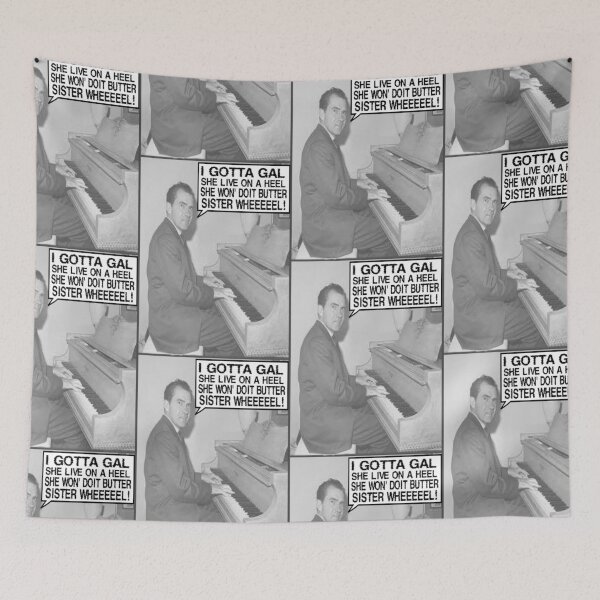 Item preview, Richard Nixon Sings Butter Sister designed and sold by tommytidalwave.