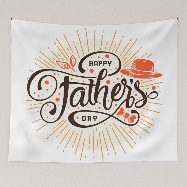 Artikelvorschau, Happy Fathers day entworfen und verkauft von EVERTEESLOVER.