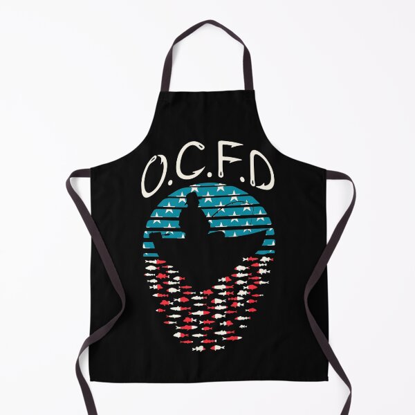 Item preview, OCFD Fishing Disorder Retro Sunset Funny Fisherman USA Flag designed and sold by GrandeDuc.