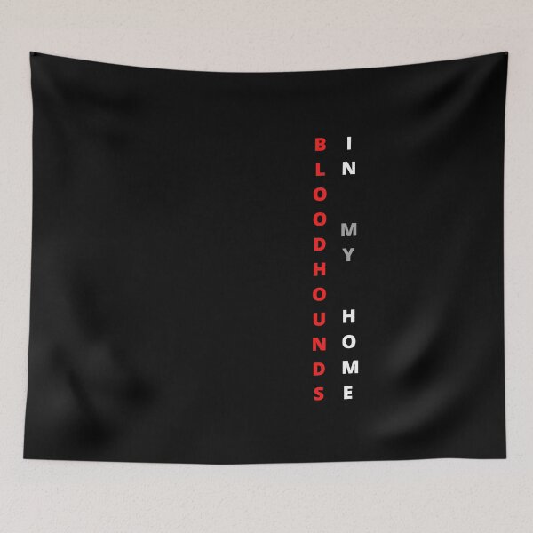 Item preview, Funny Bloodhound text minimalistic design designed and sold by MayaAndNora.