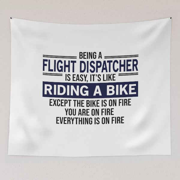 Item preview, Being A Flight Dispatcher Is Easy designed and sold by woodesigner.