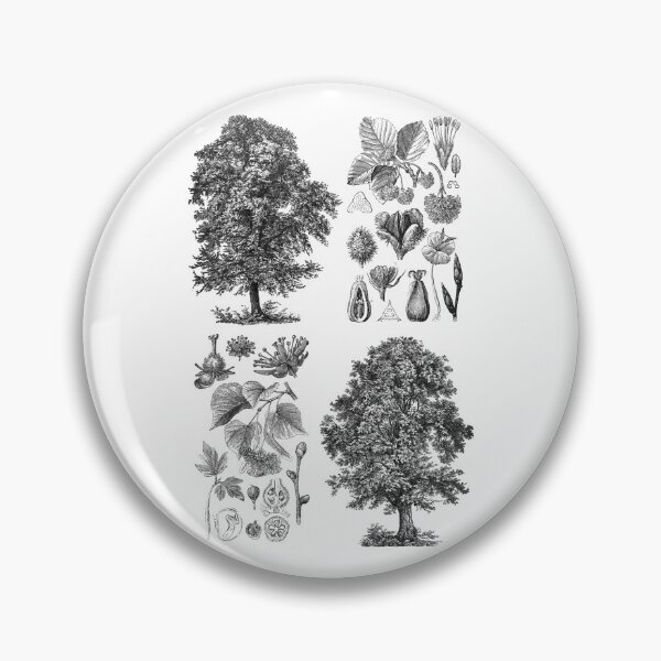 Item preview, tree chart (black and white) designed and sold by Madame Memento.
