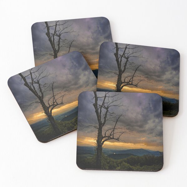 Item preview, Still Standing Tall Tree Blue Ridge Mountains Sunset designed and sold by nbrandsberg.