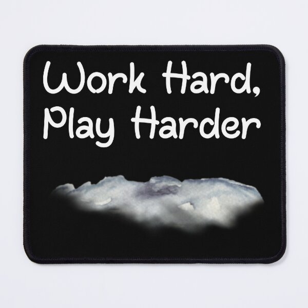 Video Games Work Hard Play Harder Gamer Poster