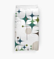 Eames Era Starbursts and Globes Duvet Cover