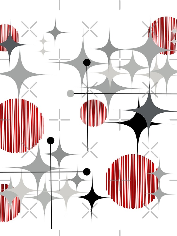 Eames Era Starbursts and Globes 2 by Makanahele