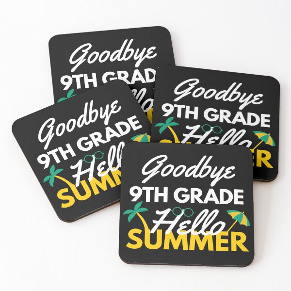 Item preview, Funny Quote For Last Day Of School: Goodbye 9th Grade Hello Summer designed and sold by AmeliaStore1.