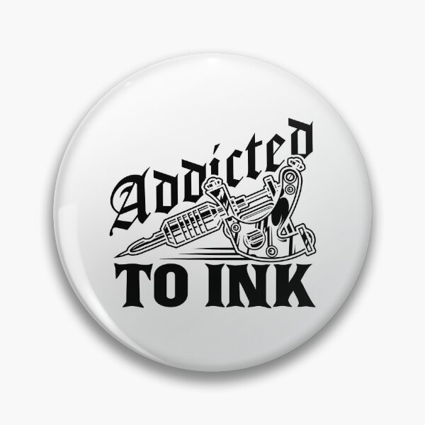 Item preview, Addicted To Ink Tattoo Lover Tattoo Artist Gift designed and sold by GardNewerd.