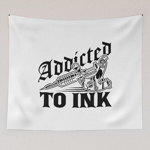 Item preview, Addicted To Ink Tattoo Lover Tattoo Artist Gift designed and sold by GardNewerd.