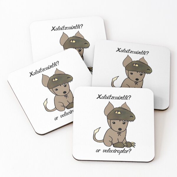 Item preview, Xoloitzcuintli or Velociraptor designed and sold by BonitaAcademia.