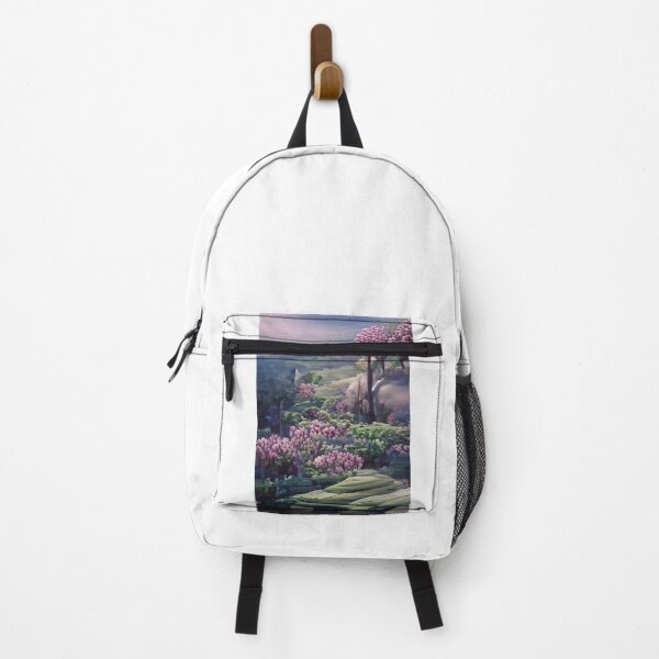 Item preview, Aesthetic Abstract Pink Flowers Hills designed and sold by rosieopolis.